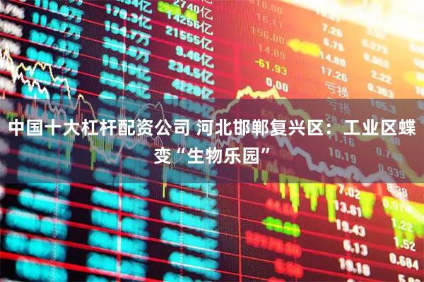 中国十大杠杆配资公司 河北邯郸复兴区：工业区蝶变“生物乐园”