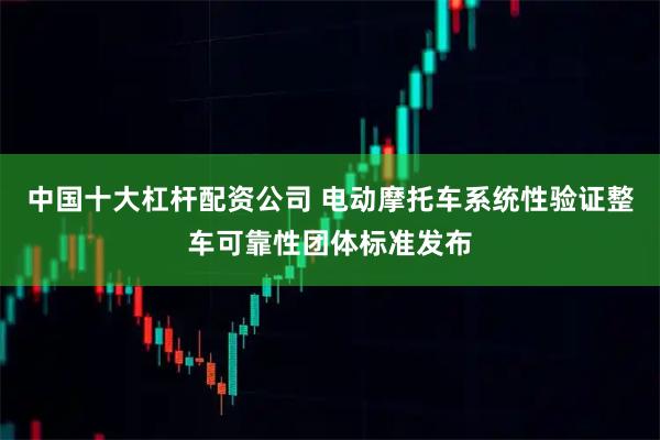 中国十大杠杆配资公司 电动摩托车系统性验证整车可靠性团体标准发布